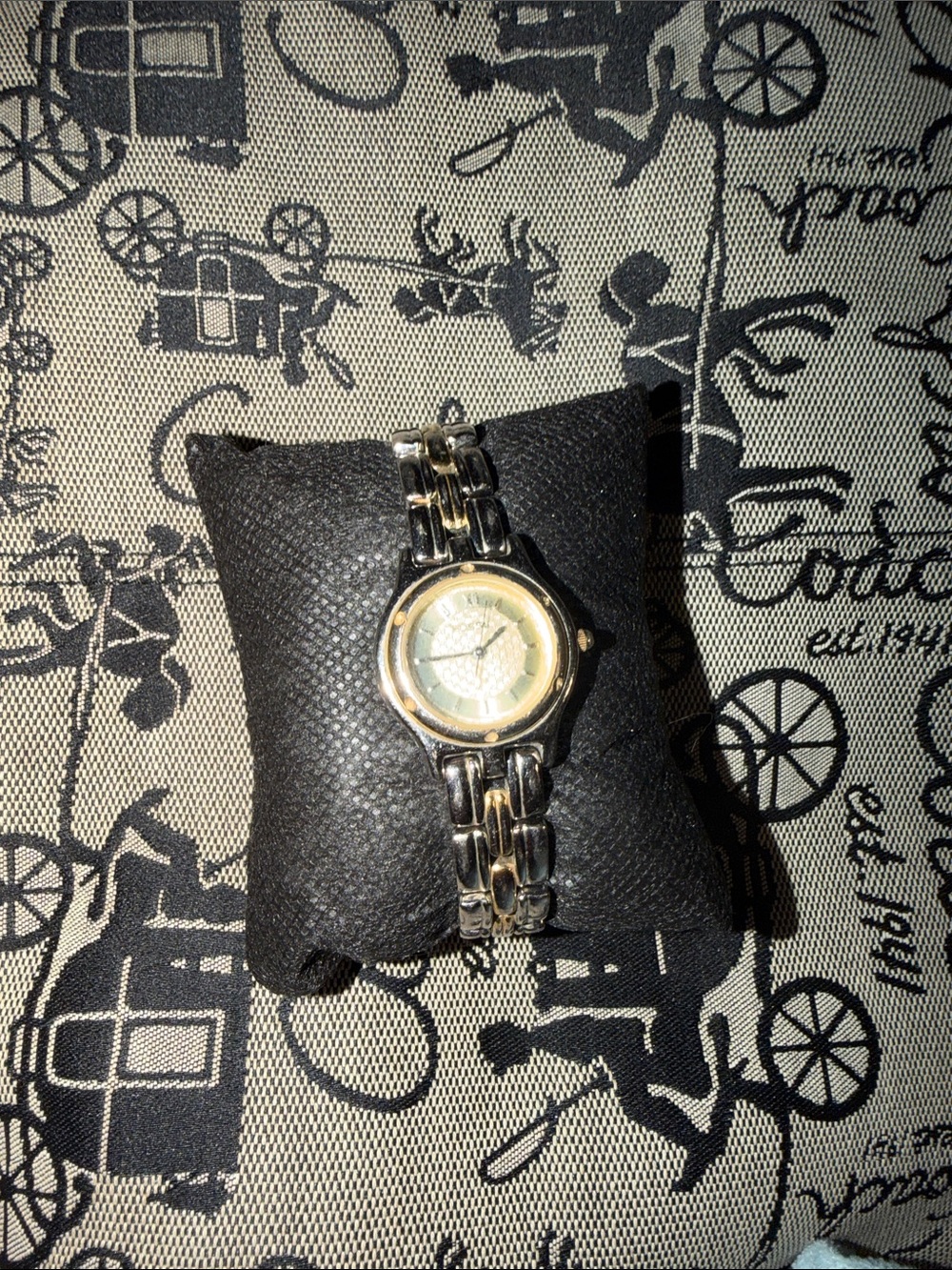 Fossil Two-Tone Silver and Gold Women’s Link Watch